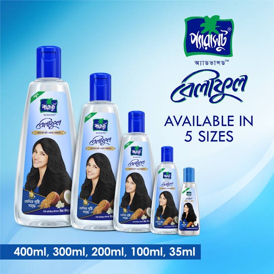 প্যারাসুট বেলীফুল নারিকেল তেল